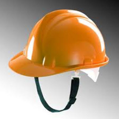 Mũ bảo hộ lao động công nhân loại thường màu cam
